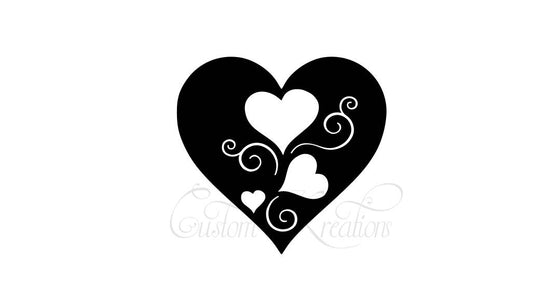 Heart in Hearts  ;  SVG FILE ONLY
