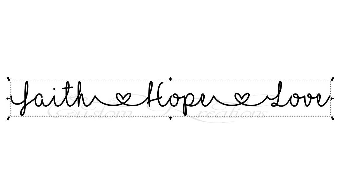 Faith_Hope_Love  SVG File
