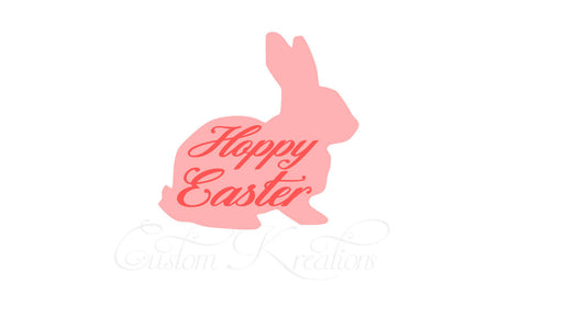 Hoppy Easter Bunny  SVG File