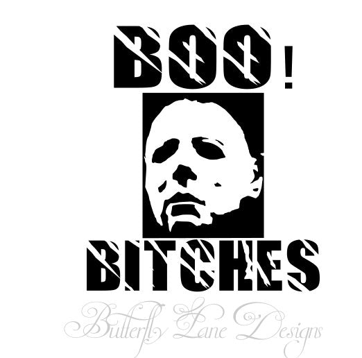 Michael Myers BOO    SVG File