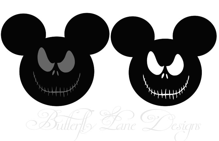 Nightmare before Christmas Mickey Jack  SVG File Only