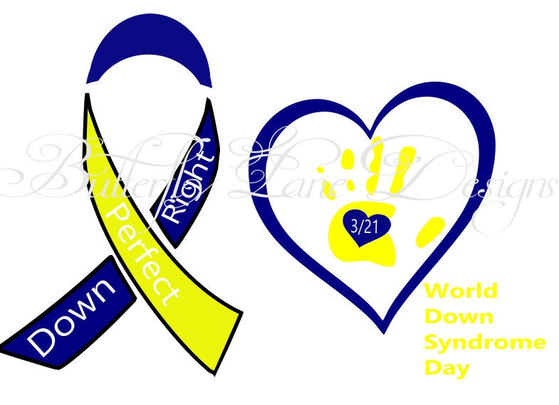 Down Syndrome Awareness_  SVG File