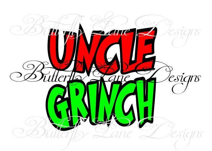 Uncle Grinch SVG