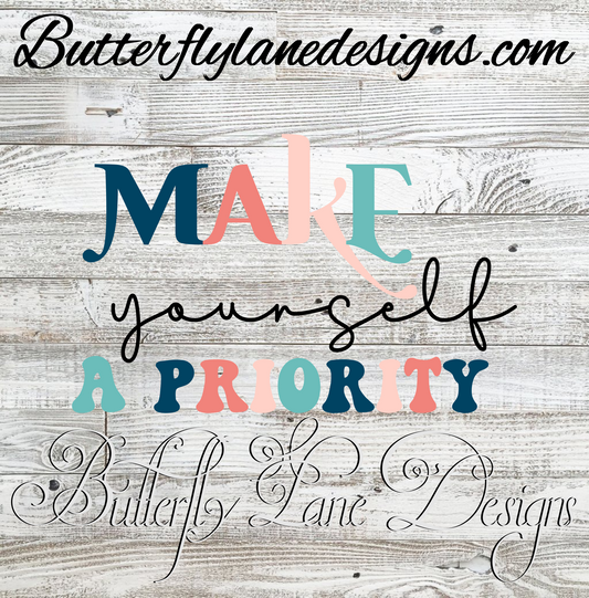 Make yourself a priority 02 :: Clear Decal :: VC Decal